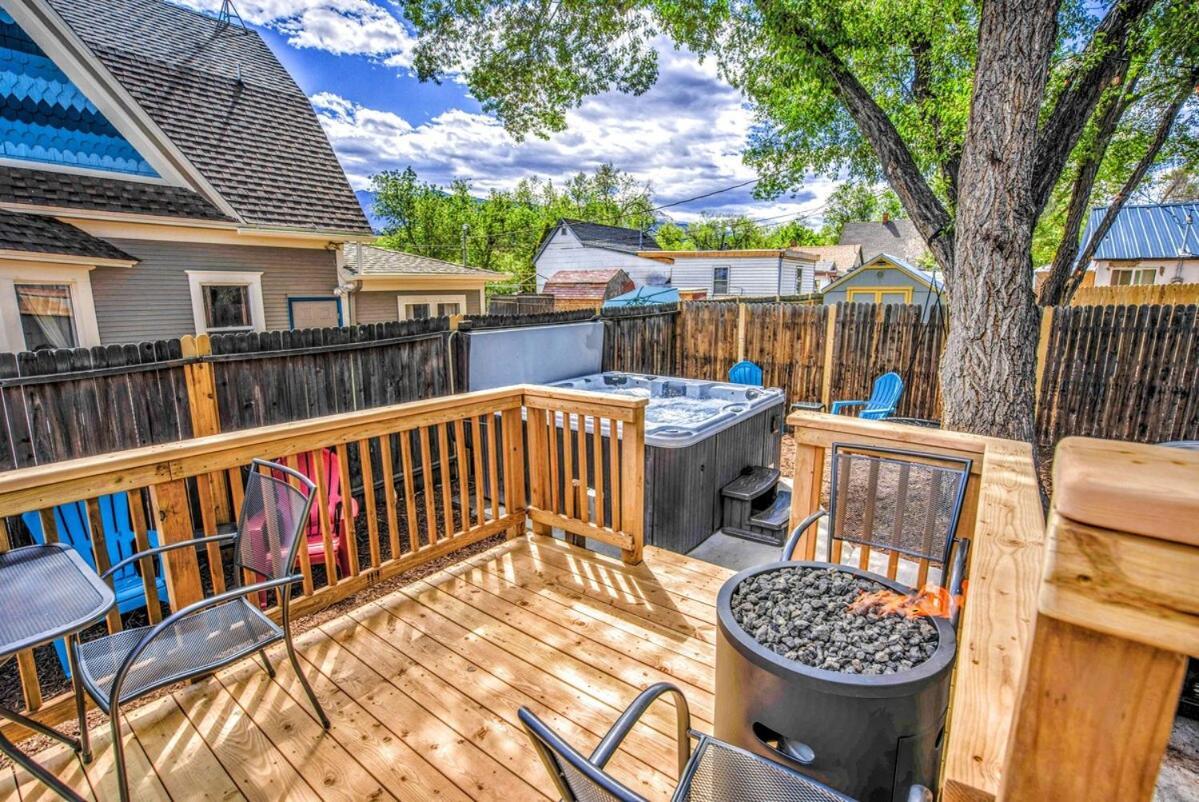 The Vibrant Victorian Hot Tub & Fire Pit In Occ Villa Colorado Springs Dış mekan fotoğraf