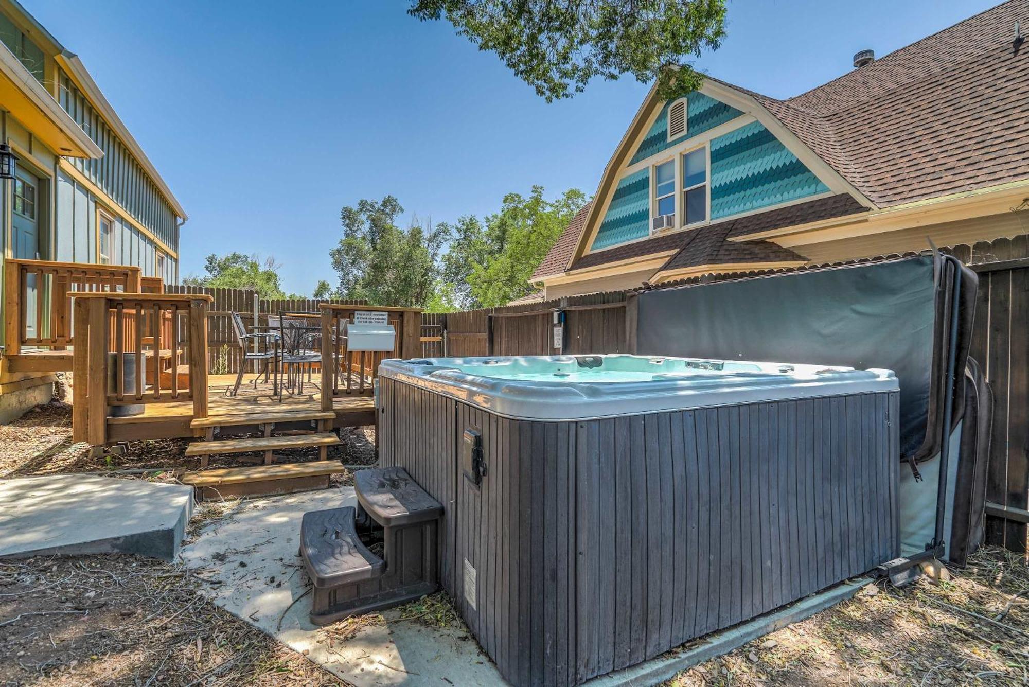 The Vibrant Victorian Hot Tub & Fire Pit In Occ Villa Colorado Springs Dış mekan fotoğraf